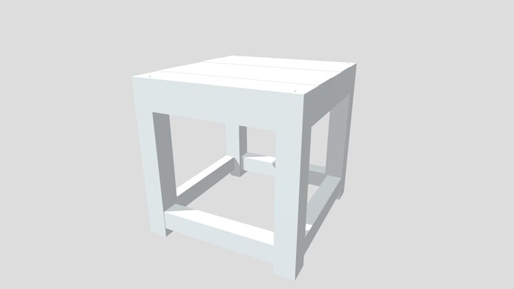 small Banch 3d modal 3D Model