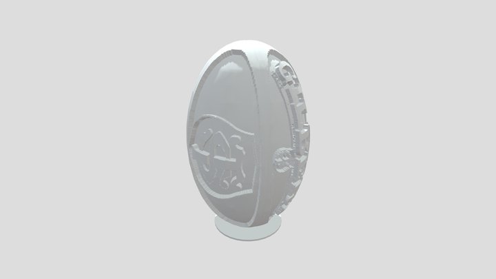 Rugby Litho 3D Model