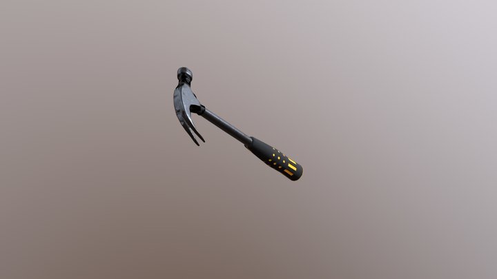 Hammer (Free/Gameready) 3D Model