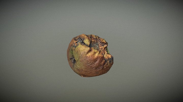 rotten apple 3D Model