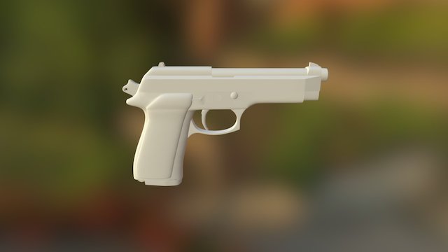 M9 Bretta 3D Model