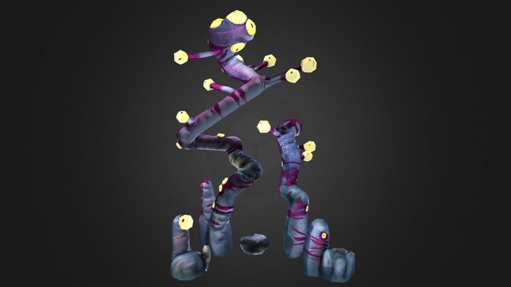 Eye Stalk – Kostenloses 3D-Modell STL
