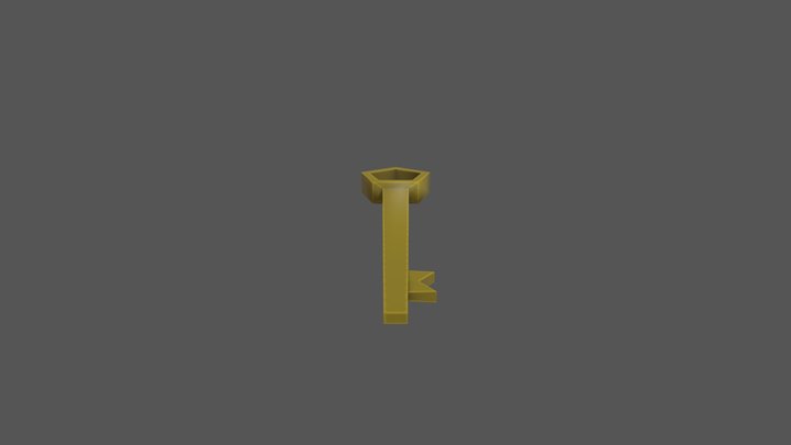 Tactics, Tea, and Tentacles - Metal Key – Free 3D Model STL