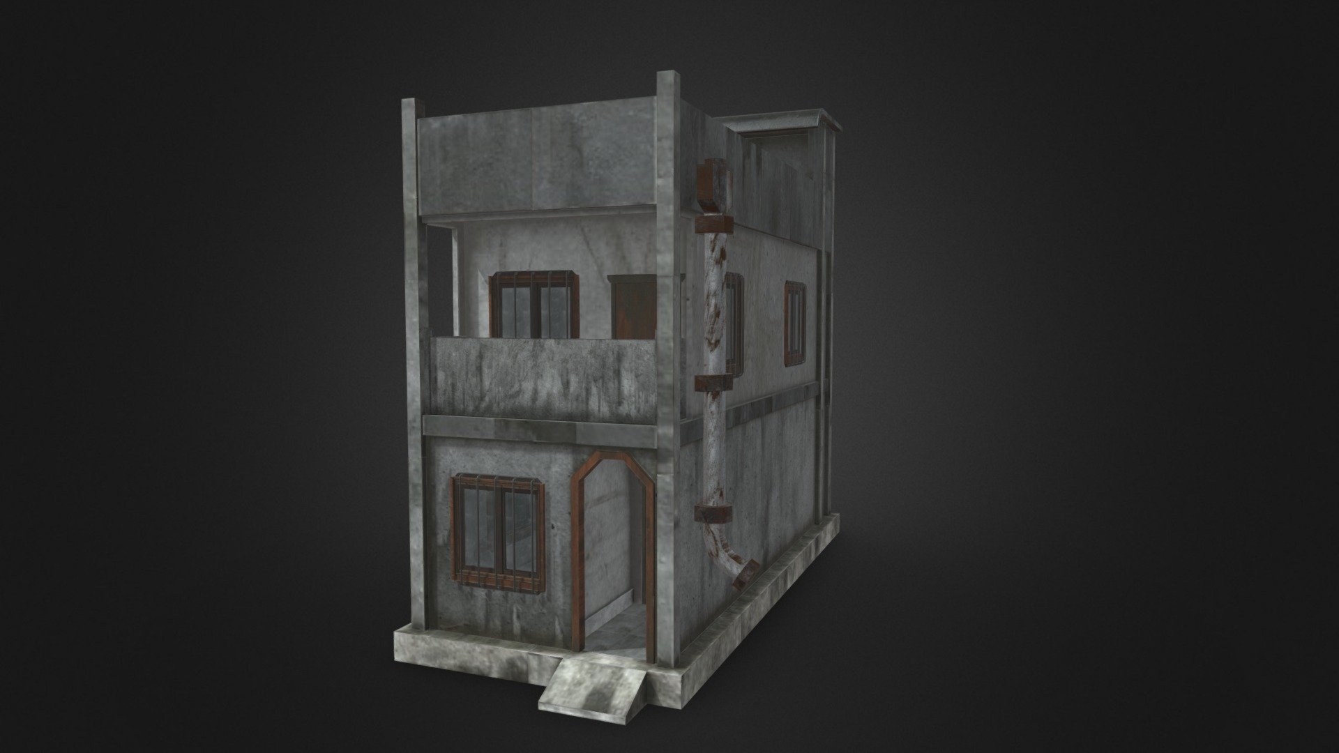 Little old house (4x10)