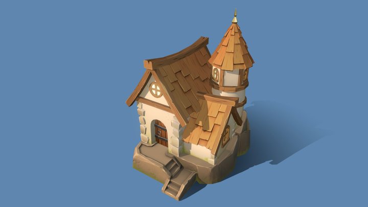 Hero House 3D Model