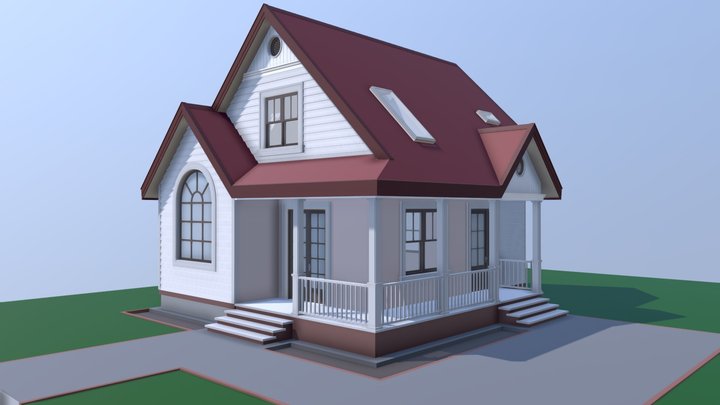 NEOarch Cottage SB 003 3D Model