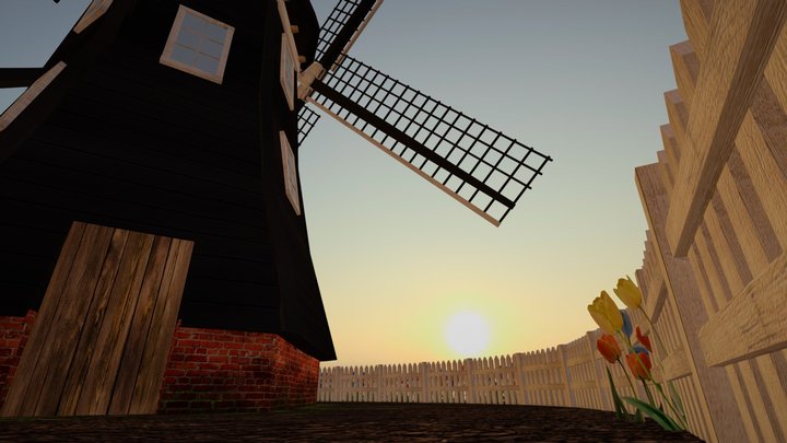 Windmill Ex 3D Model