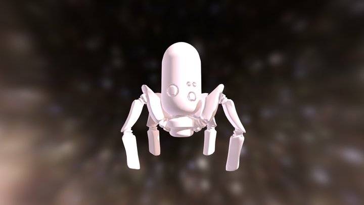 Spiderbot 3D Model