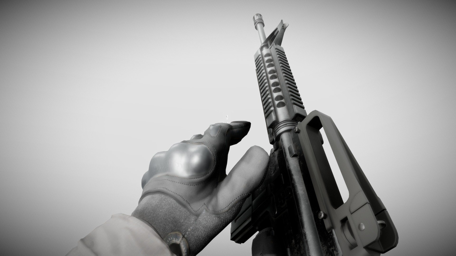 Animated Assault Rifle - Download Free 3D model by JUST (@teenjust500 ...