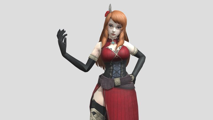 Bonnie - Wizardry Variants Daphne 3D Model