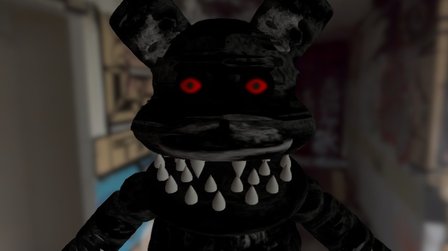 Nightmare Moise The Mouse 3D Model