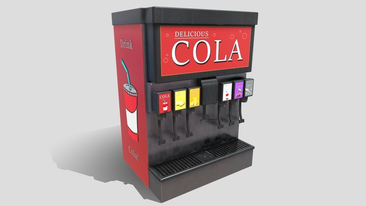 Generic Soda Dispenser – Free 3D Model STL