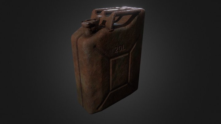 Jerrycan 3D Model