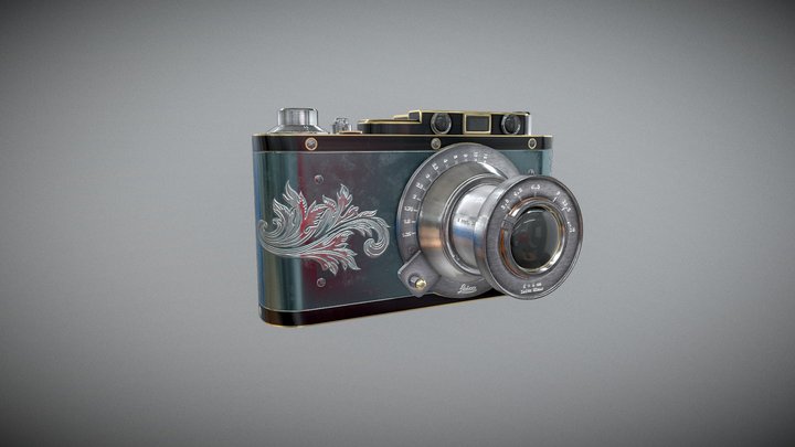 Old Vintage Camera 3D Model
