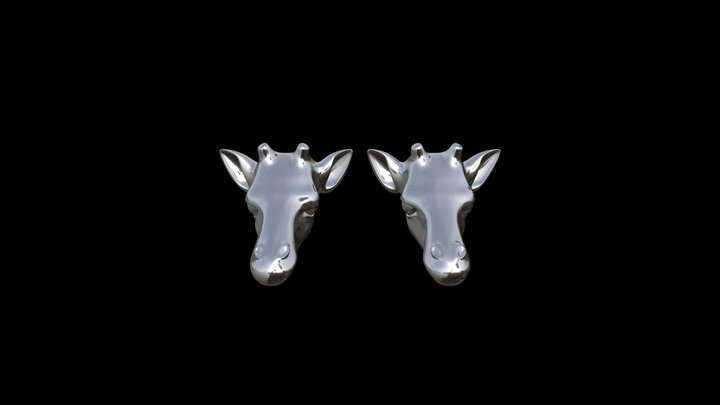 SV25 Earrings 3D Model