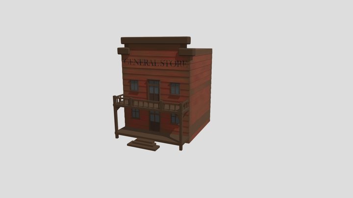 General store 3D Model