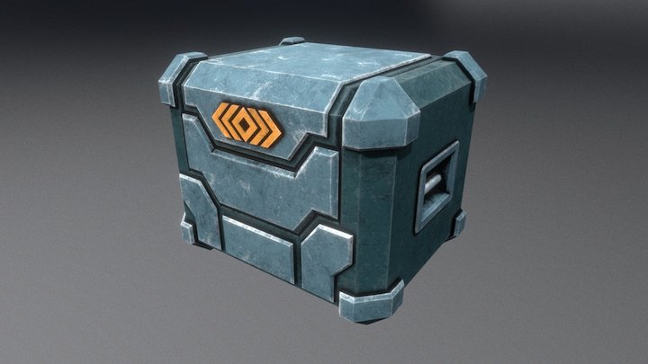 Loot Box (Animated) 3D Model