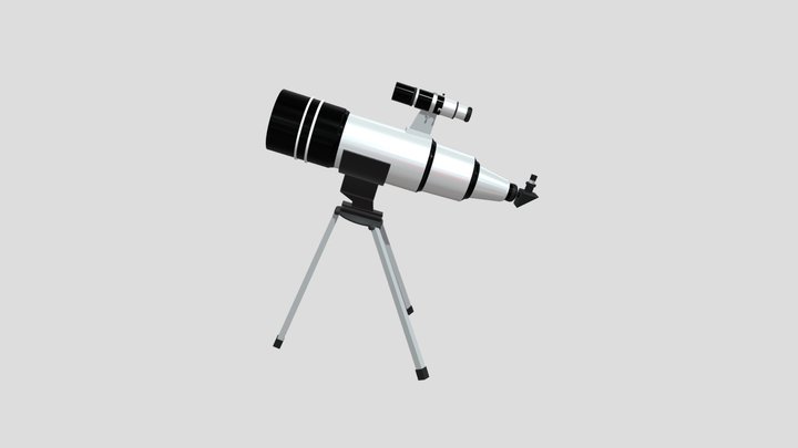 Téléscope 3D Model
