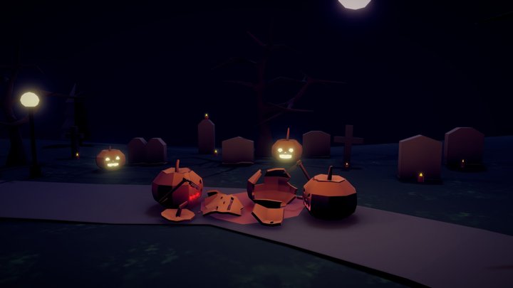 Tasty pumpkin 3D Model
