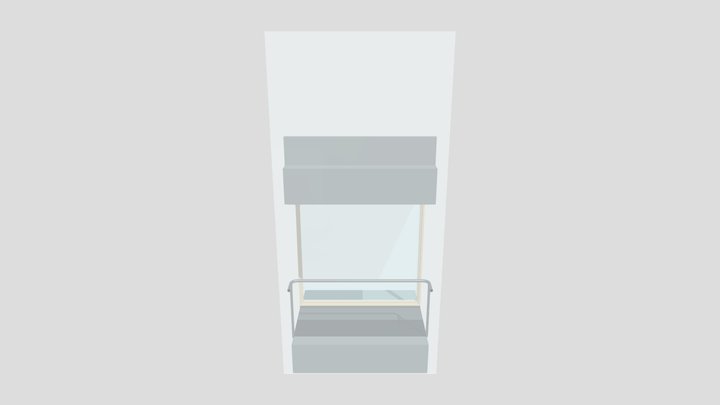 Wall Section 3D Model