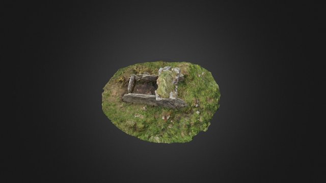Wedge tomb CL016-061004 3D Model