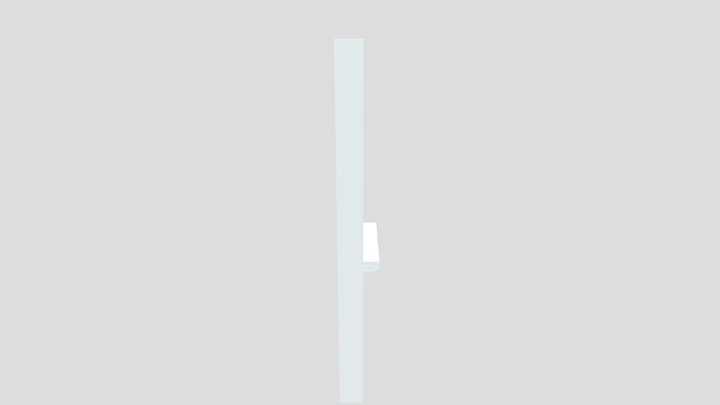 Windowed Wall 3D Model