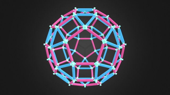 Rhombicosidodecahedron 3d Models Sketchfab 