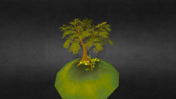 Tree Hill 3D Model