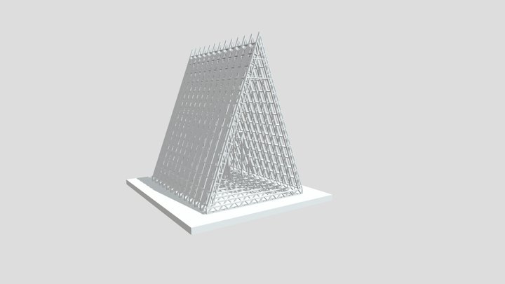 A фрейм черновик 3D Model