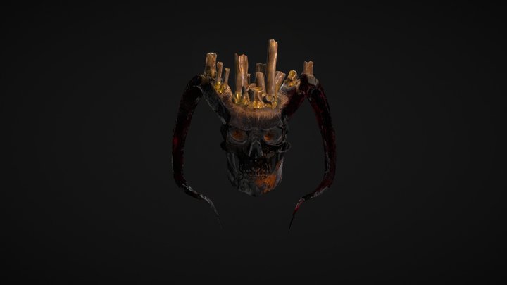 Is not a Diablo skull 3D Model