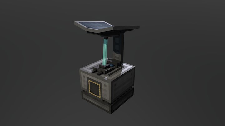 Solar Neutron Activator 3D Model