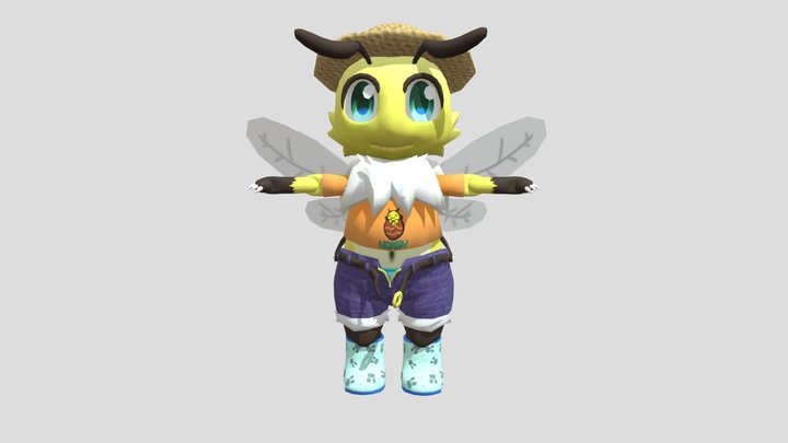 ビート「BeeT」 3D Model