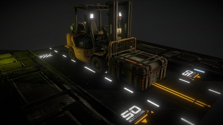 FORKLIFT 3D Model