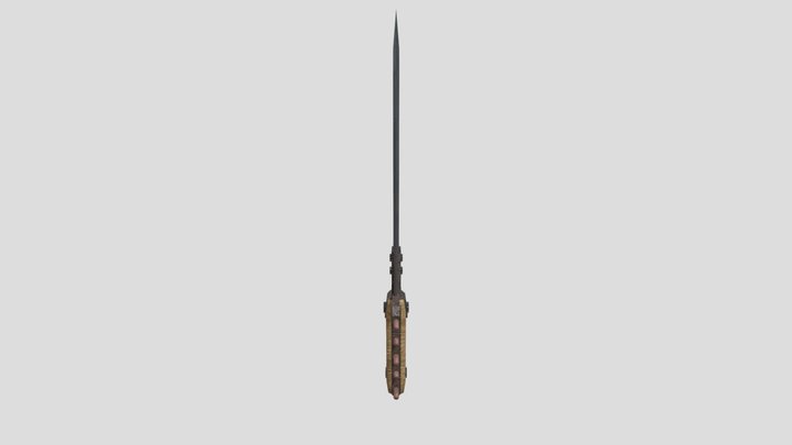 SalvagedMachete 3D Model