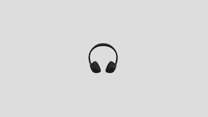 Headphone beats studio 2 wireless 3D Model