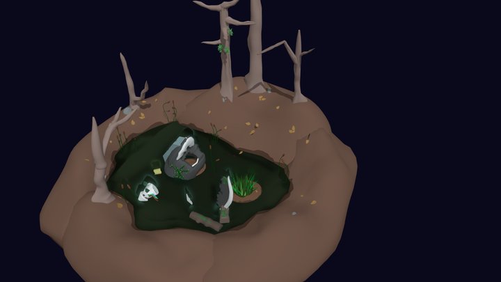 Ufo Crash (final) FINAL 3D Model
