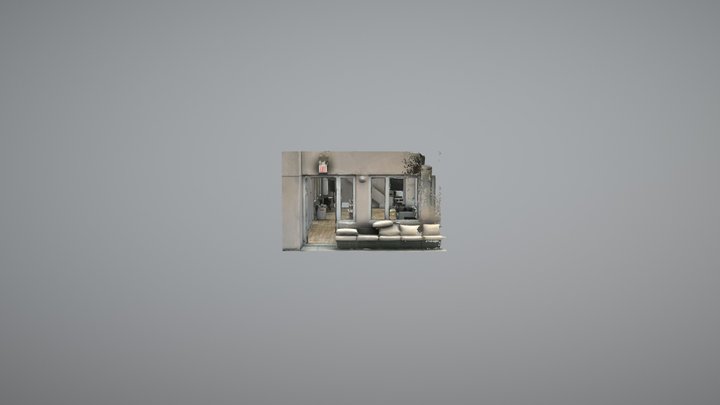 small work space - Point cloud 3D Model