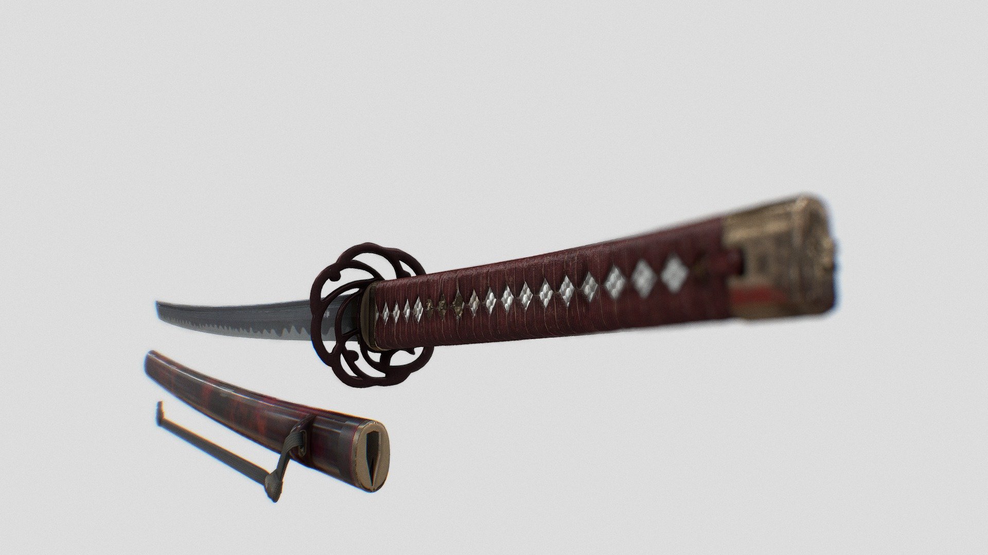 Katana Personalized - 3D model by adriahnmiguel (@aamiguel) [46b47cc ...