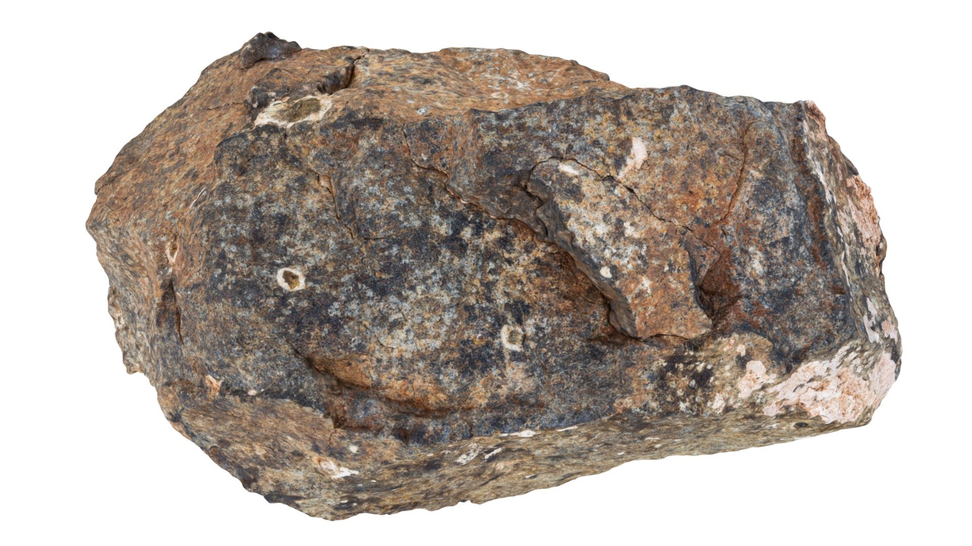 Basalte doléritique - Download Free 3D model by ENSG_GeologieVirtuelle