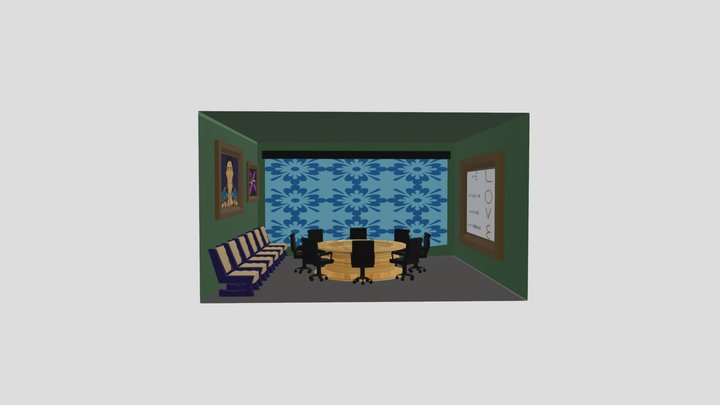 Office 3D Model