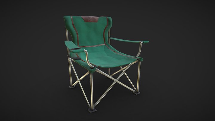 Camping Chair 3D Model