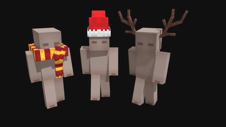 Christmas Cosmetics 3D Model