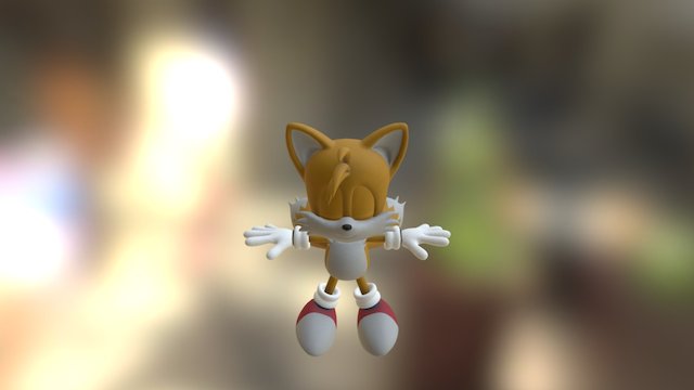 Miles Tails Prower Classic 3D Model