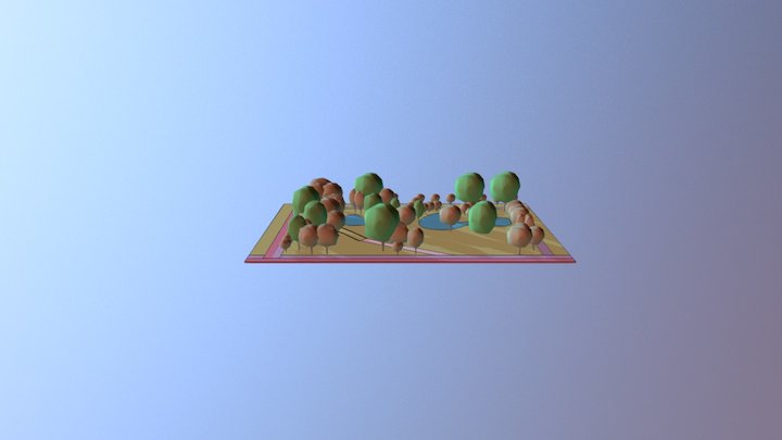 Site_LowPoly 3D Model