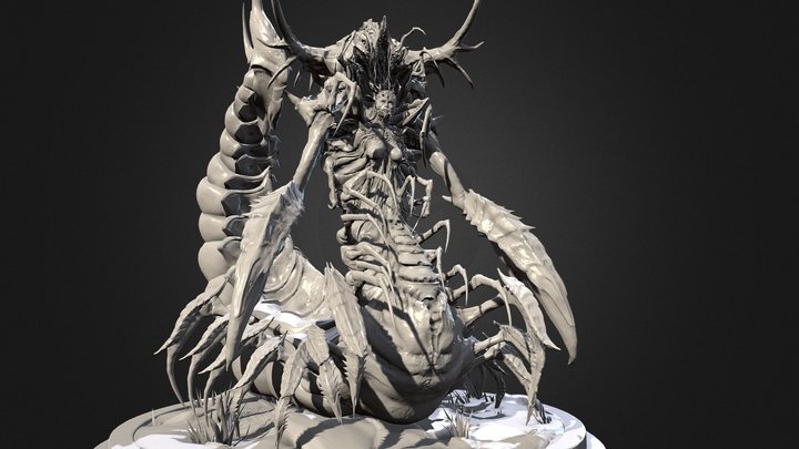 Monster 3D Model in Monster 3DExport