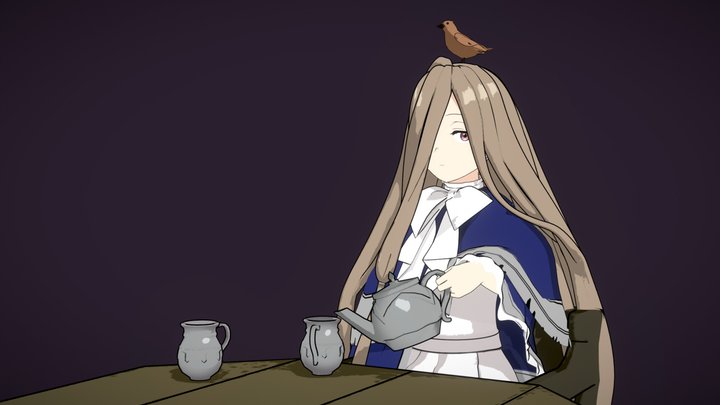 Sense and Teapot | Sousou no Frieren 3D Model