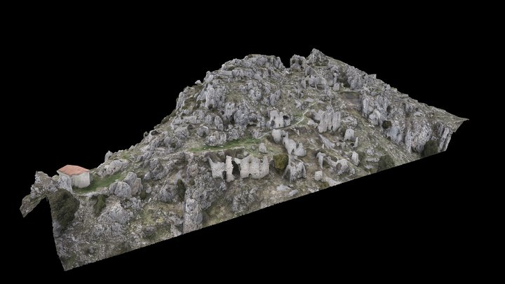 Rocca Sparviéra 3D Model