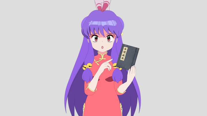 Ranma 1/2 (2024) - Shampoo 3D Model