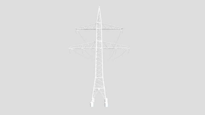 High Voltage Tower Wired
