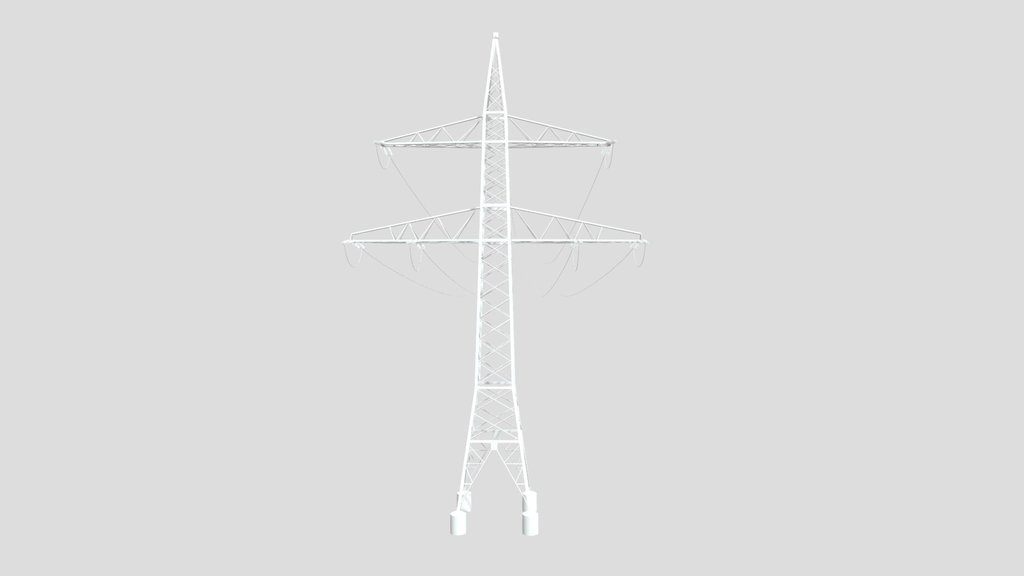 High Voltage Tower Wired